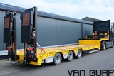 Minituur van GVN dieplader ( MET KENTEKEN) lowloader tieflader