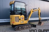 Minituur van CAT 301.8 excavator graafmachine bagger