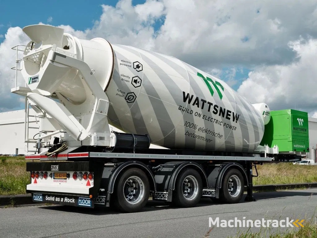 Floor | Stetter | 15m3 mixer | 100% elektrisch betonmixer | Wattsnew |