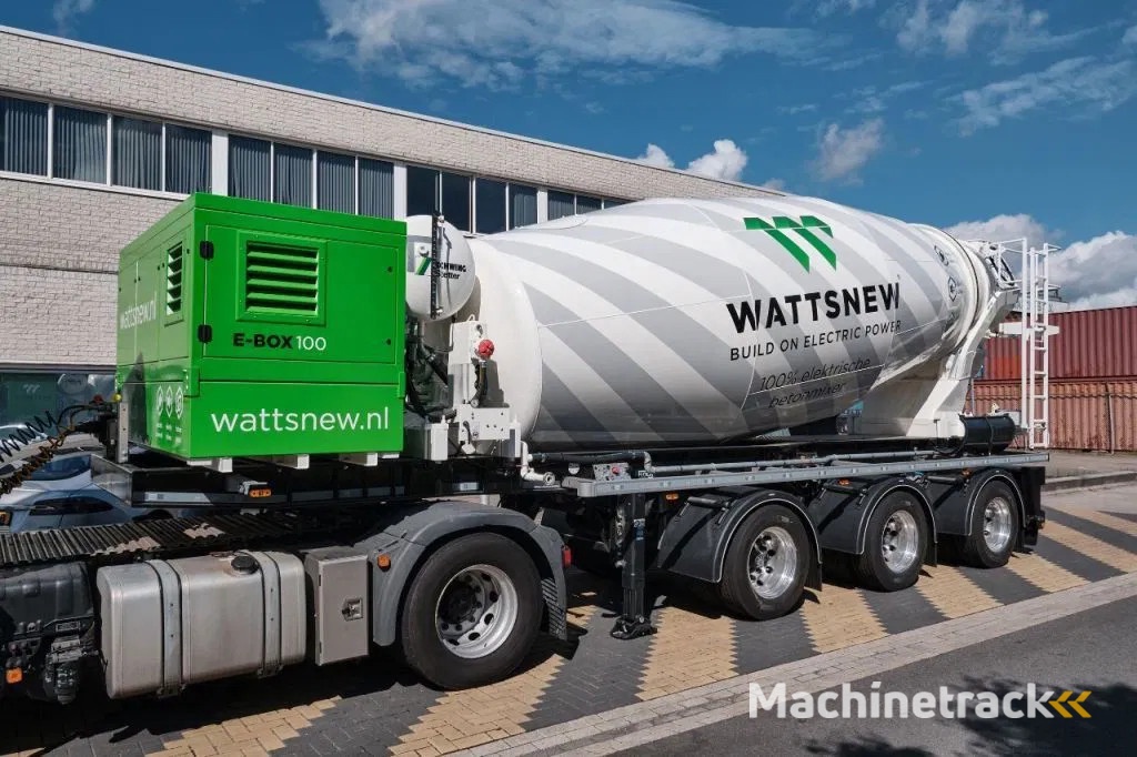 Floor | Stetter | 15m3 mixer | 100% elektrisch betonmixer | Wattsnew |