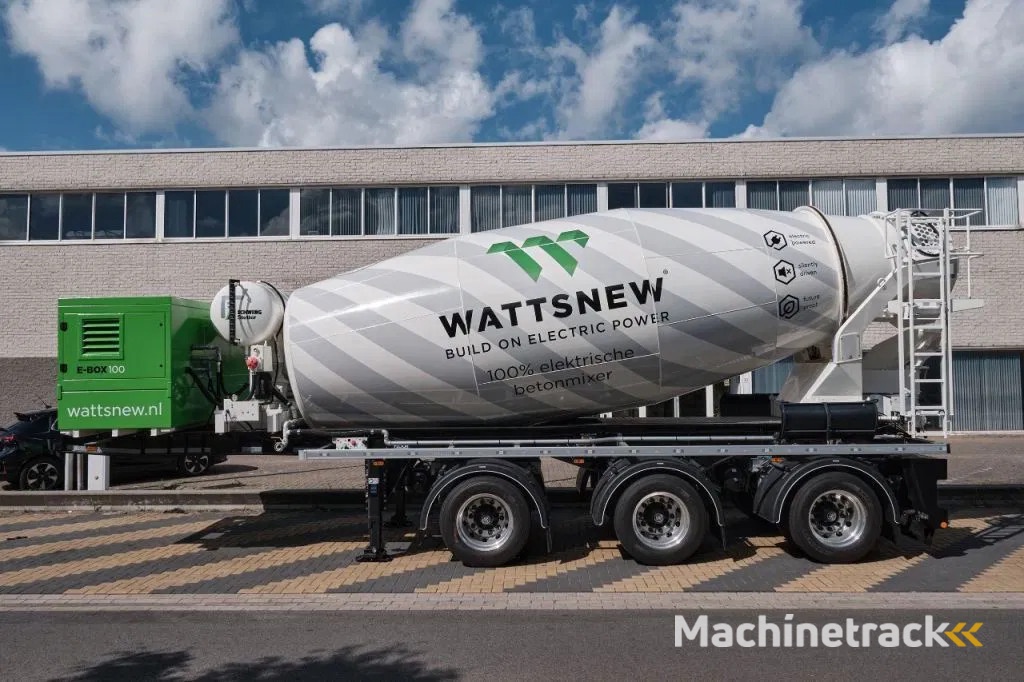 Floor | Stetter | 15m3 mixer | 100% elektrisch betonmixer | Wattsnew |