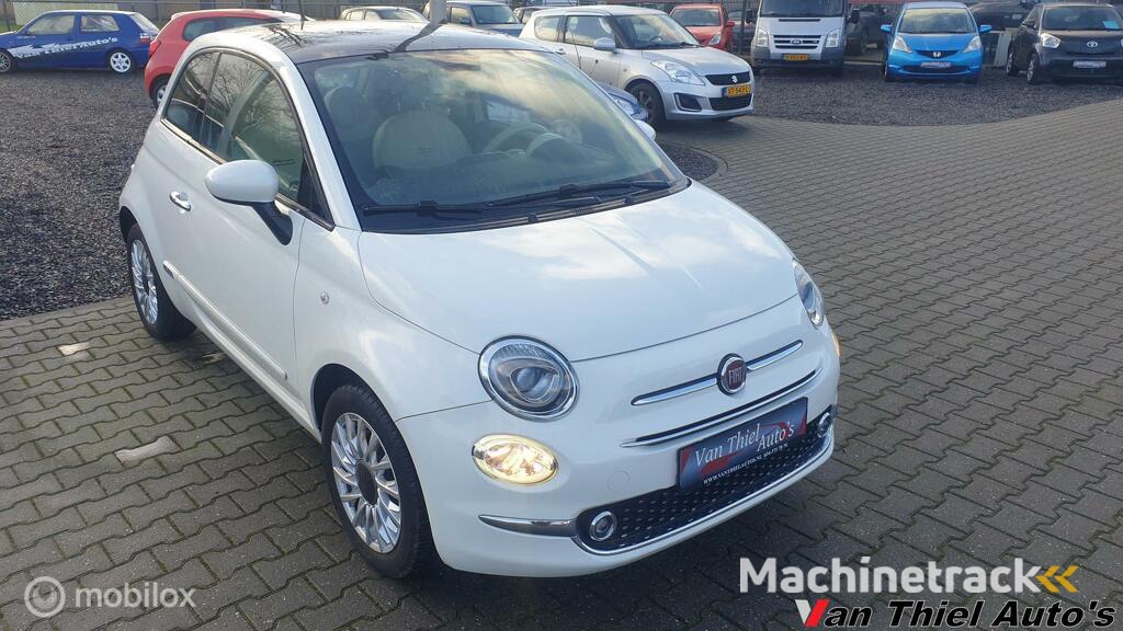 Fiat 500 1.2 lounge airco/panorama