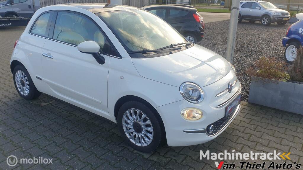 Fiat 500 1.2 lounge airco/panorama