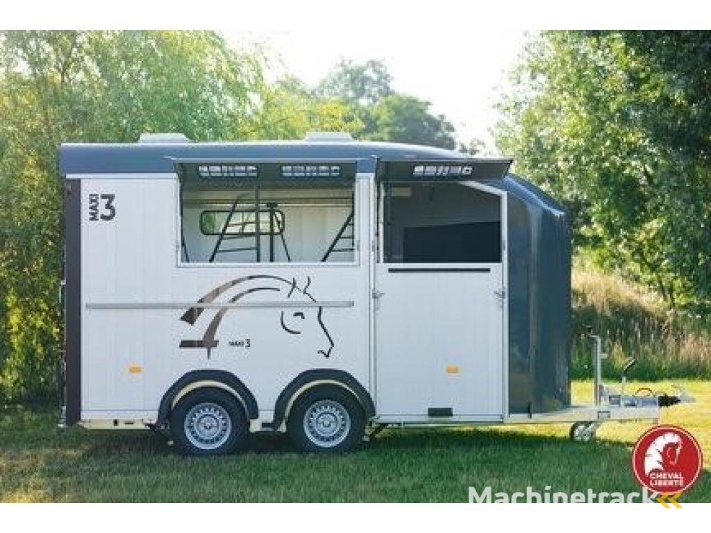 Cheval Liberte Maxi3 3 paards paarden trailer