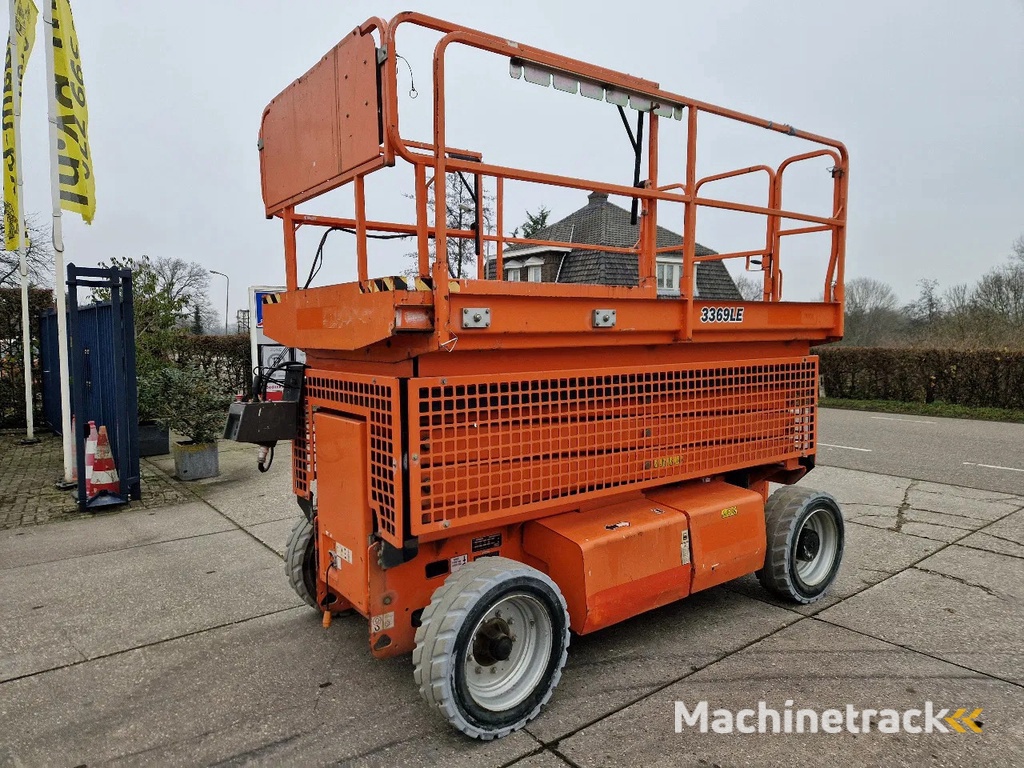 JLG 3369LE elektrisch werkhoogte 12.06m.