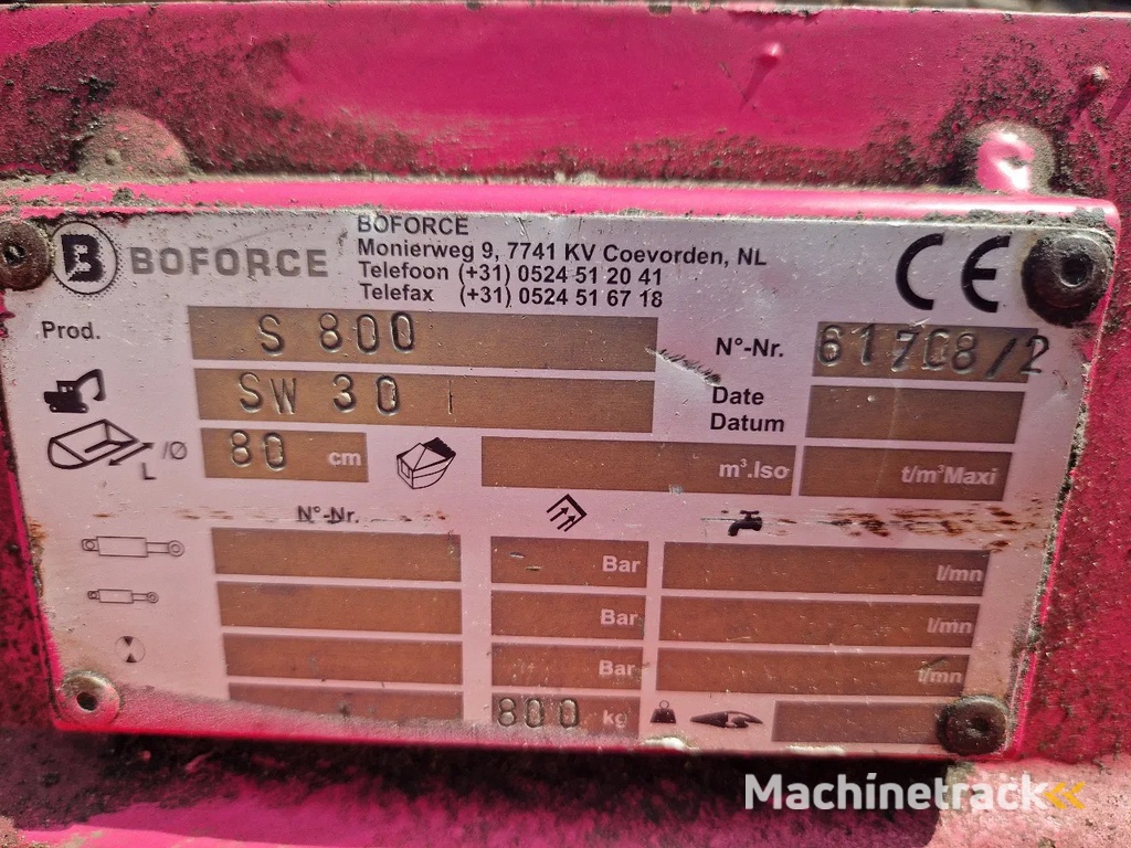 Boforce S800 roterende sorteergrijper