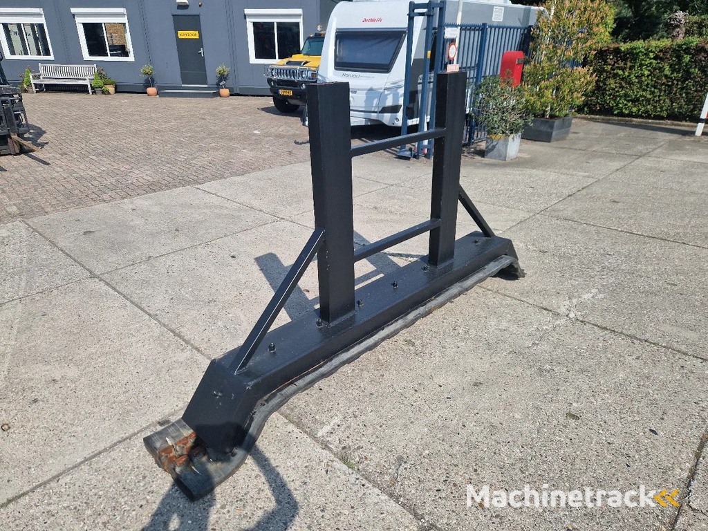 Zeer zwaar uitgevoerde puin-, zand-, grond-, sneeuwschuif