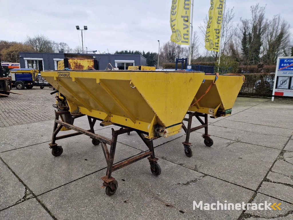 Jongerius droog zoutstrooiers zo uit het werk