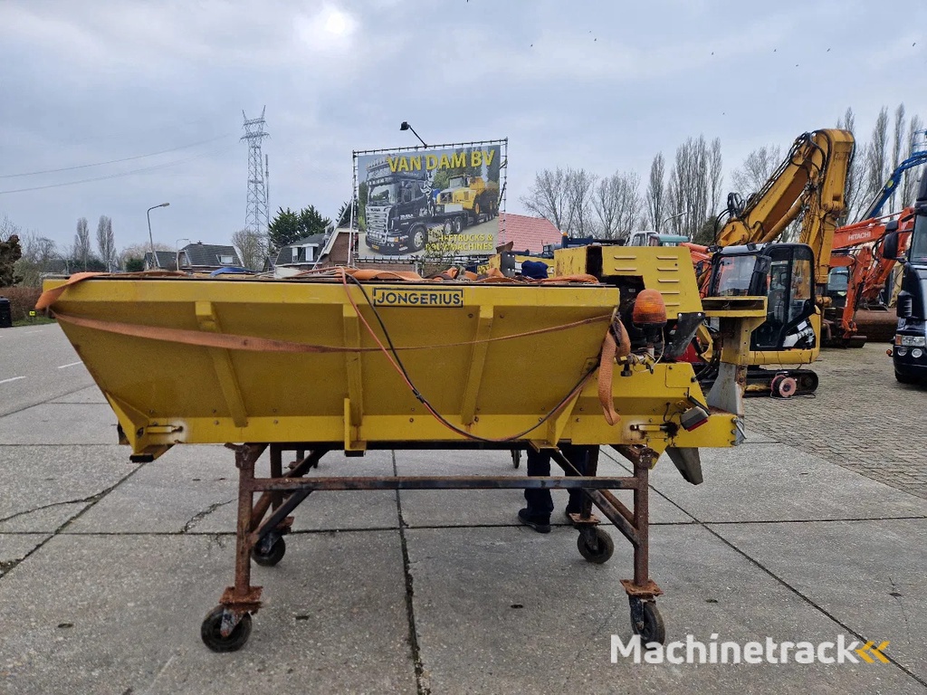 Jongerius droog zoutstrooiers zo uit het werk