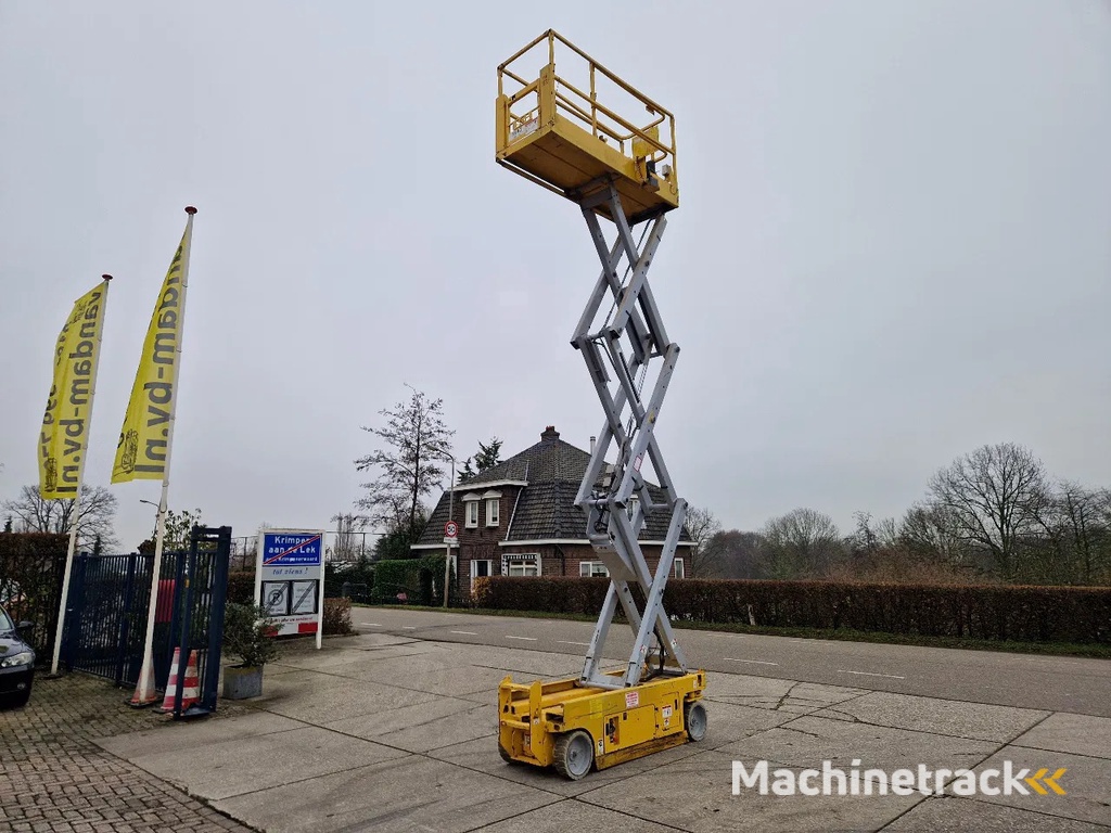 Genie GS2032 elektrisch werkhoogte 8m. en uitschuifplatform