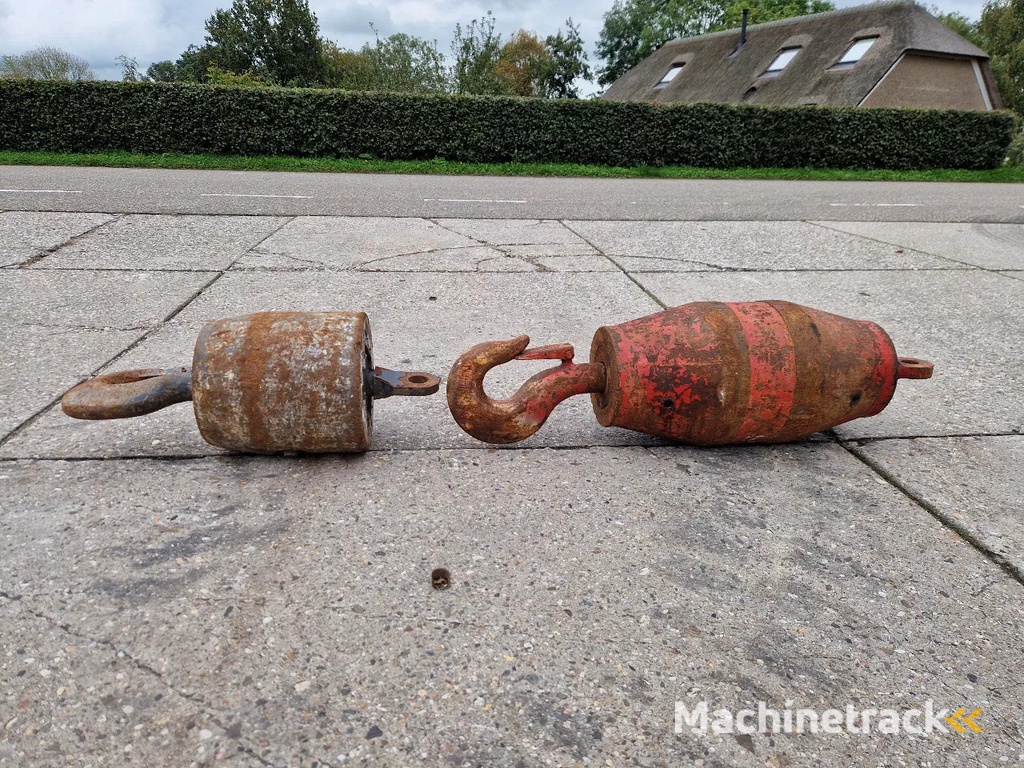 Overige 2x hijspeer cap. 10 ton