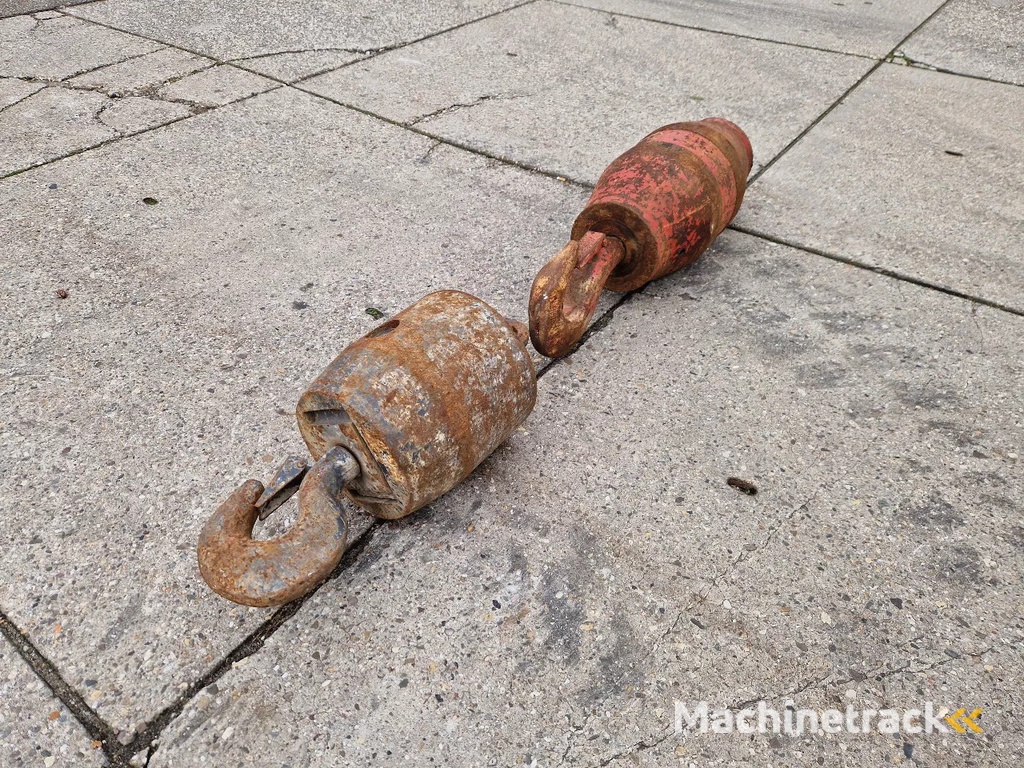 Overige 2x hijspeer cap. 10 ton