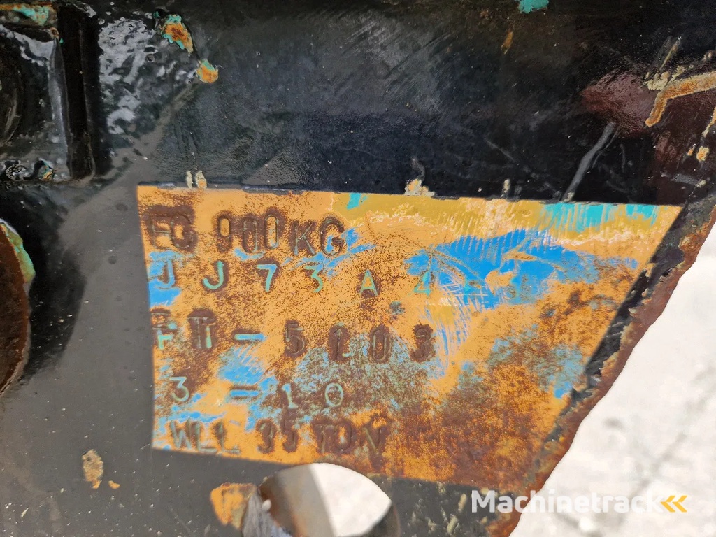 Overige 3X hijsblok cap. 35t, 20t, 15t.