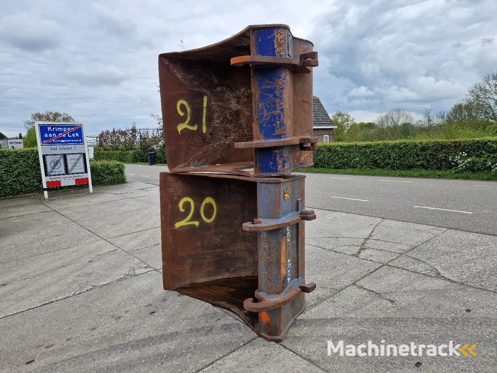 Diversen 2X dieplepel met Verachtert CW30/40