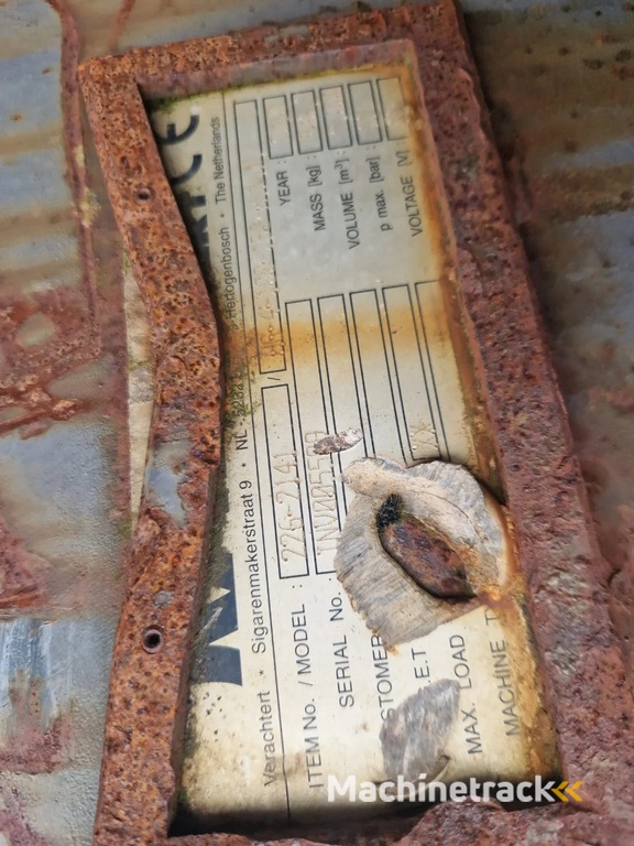 Verachtert dieplepel CW30/40 1.28m. breed