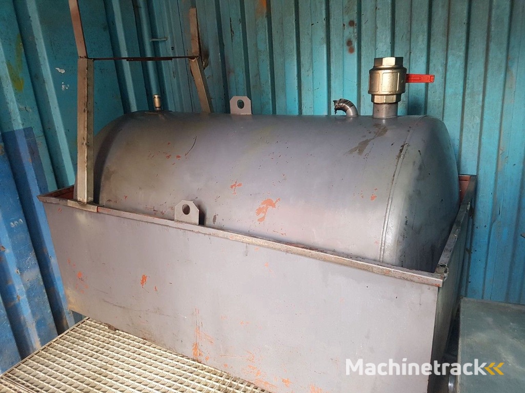 Asecos Opslagtank afgewerkte olie