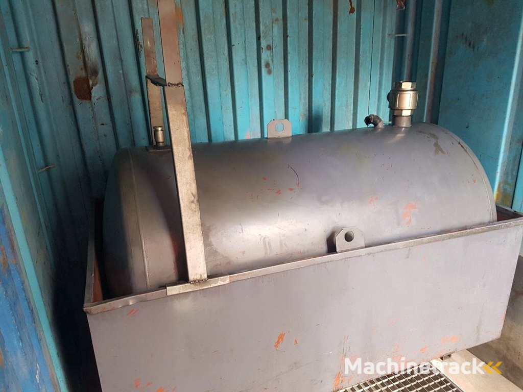 Asecos Opslagtank afgewerkte olie