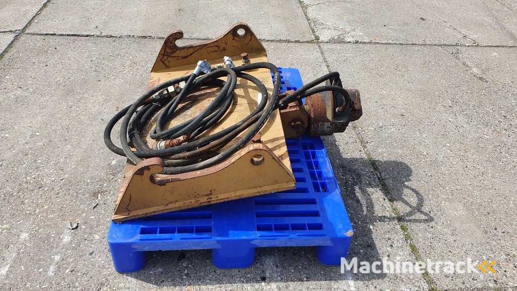 Diversen Kopplaat met hydr. rotator tbv wiellader