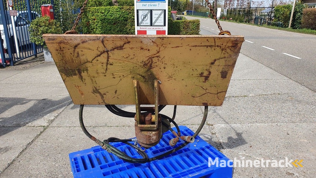 Diversen Kopplaat met hydr. rotator tbv wiellader