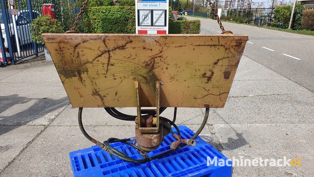 Diversen Kopplaat met hydr. rotator tbv wiellader