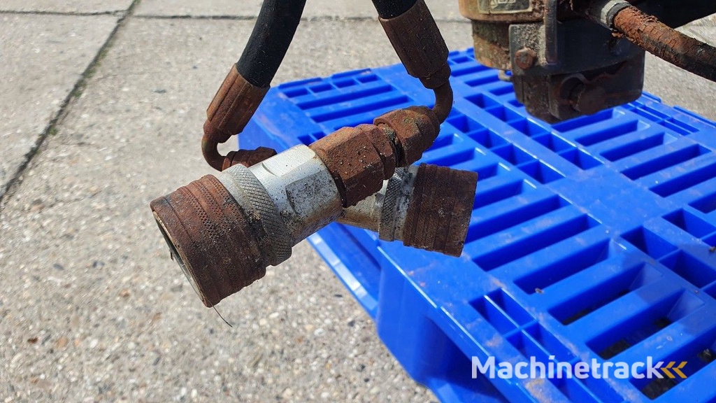 Diversen Kopplaat met hydr. rotator tbv wiellader