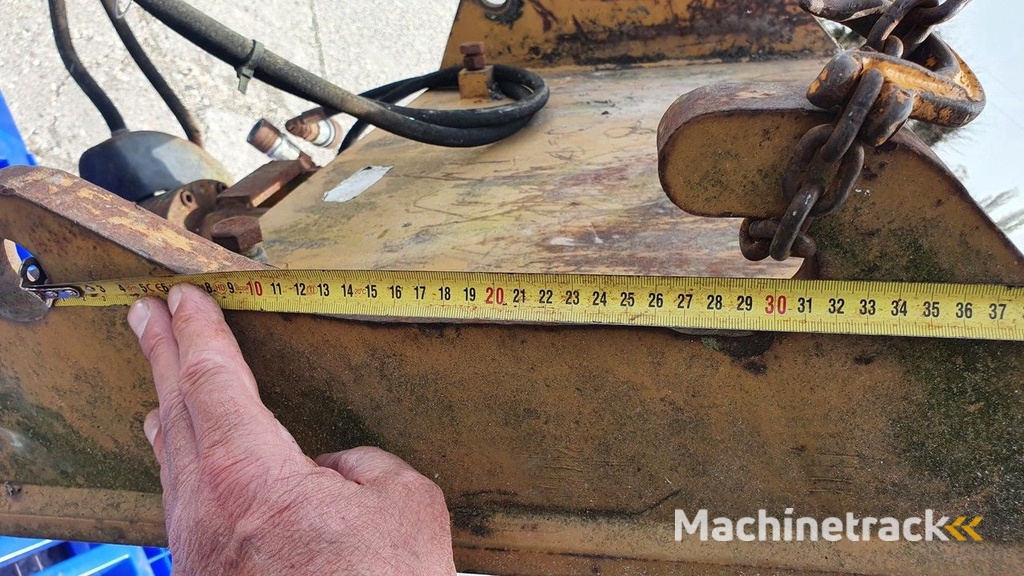 Diversen Kopplaat met hydr. rotator tbv wiellader