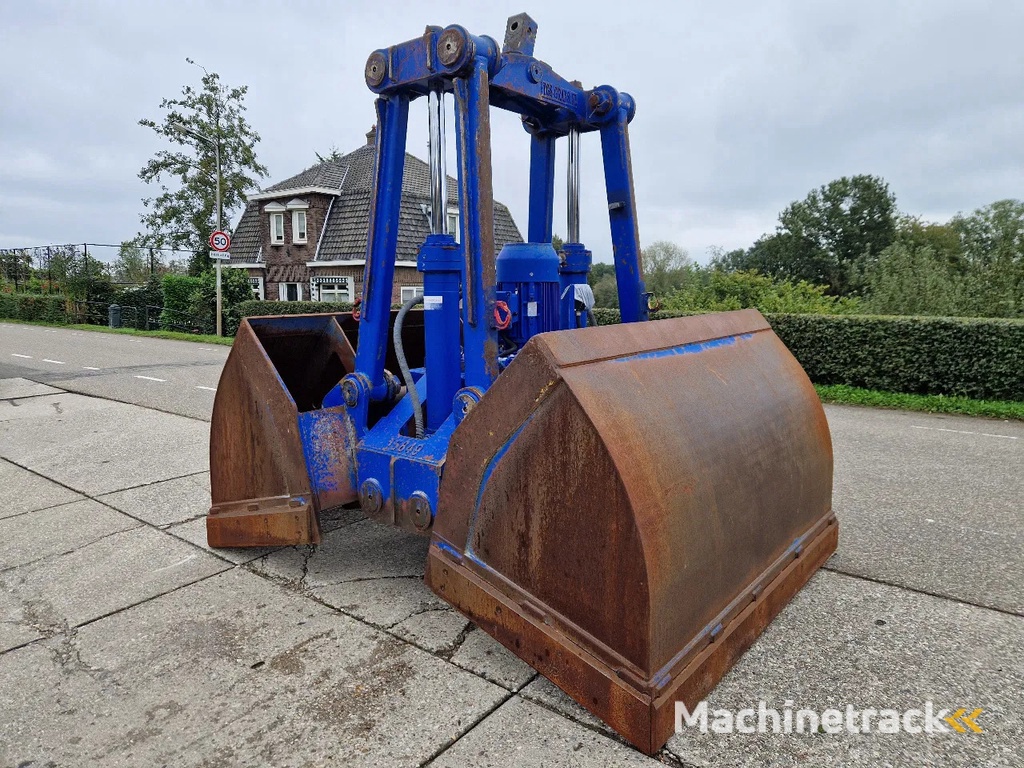 The Grab Specialist elektro hydraulische bakgrijper  ECS18 ( 2X)