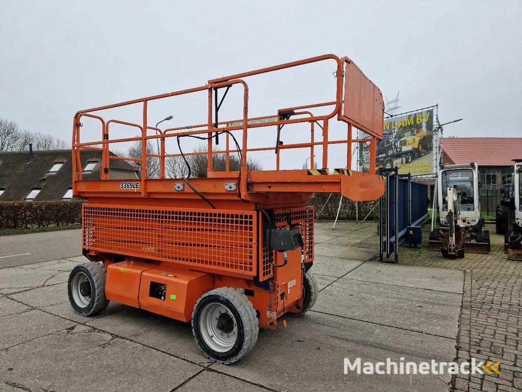 JLG 3369LE elektrisch werkhoogte 12.06m.