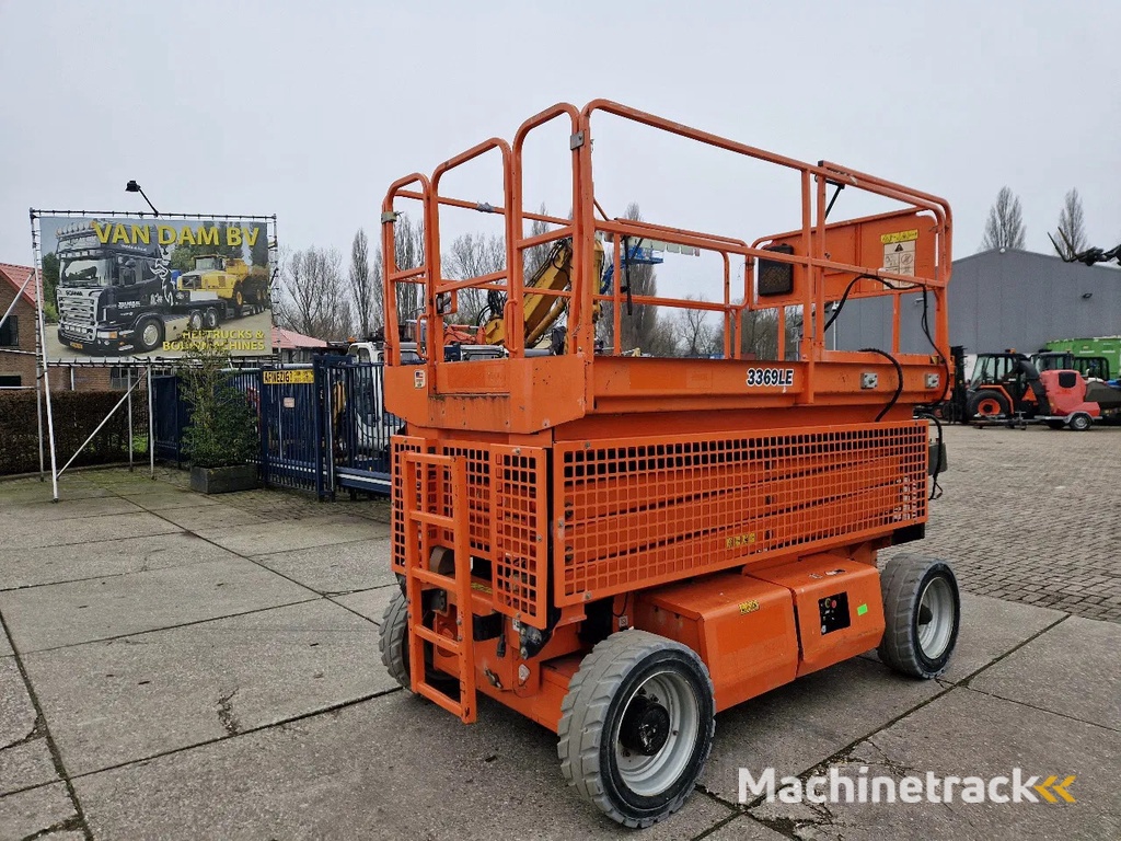 JLG 3369LE elektrisch werkhoogte 12.06m.