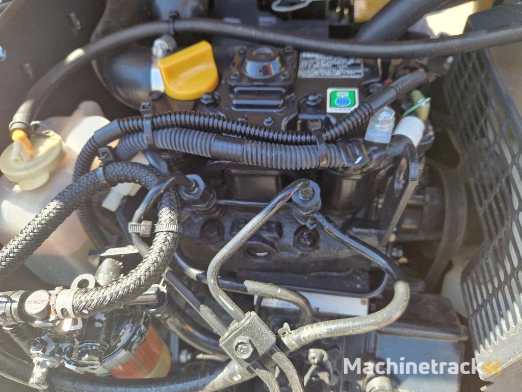 Yanmar SV08-1A gewicht 960kg.