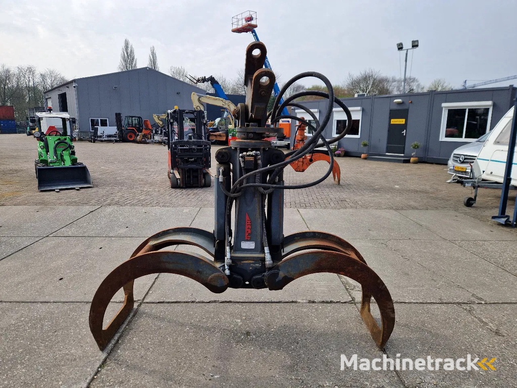 O&K en Atlas hydraulische bomenklemmen