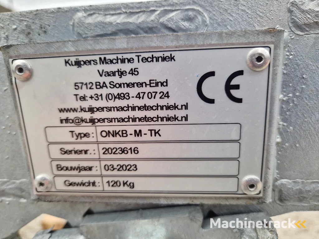 Diversen Kuijpers onkruidborstel met 3-punts ophanging ALS NIEUW!!