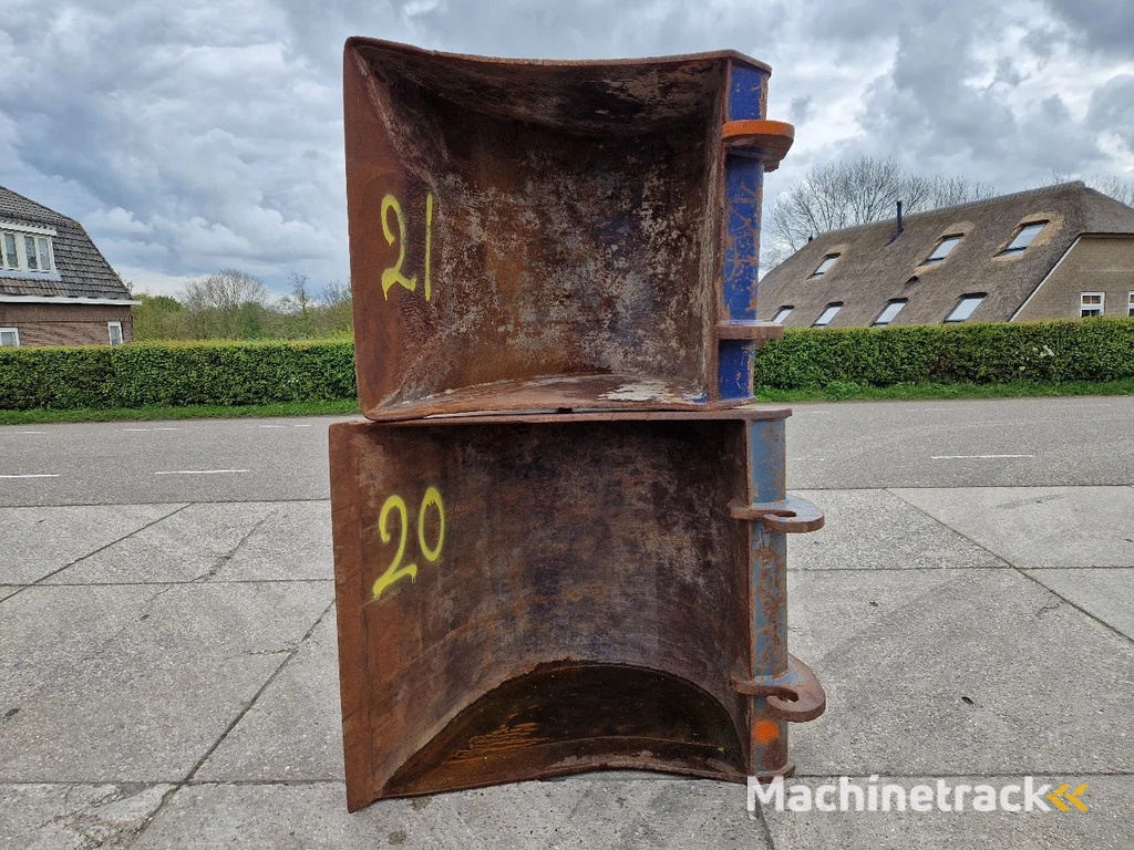 Diversen 2X dieplepel met Verachtert CW30/40