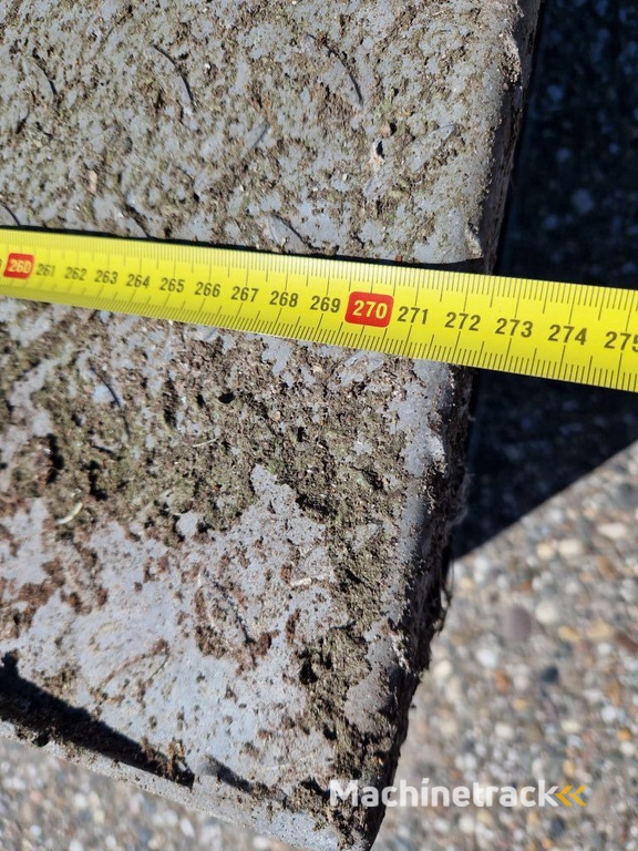 Diversen gegalvaniseerd zwaar uitgevoerd oprijplateau