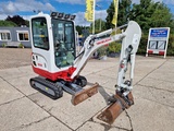 Minituur van Takeuchi TB216 met 2089 uur