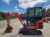 Minituur van Kubota KX019-4 met 1990 uur