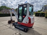 Minituur van Takeuchi TB216 met 2089 uur