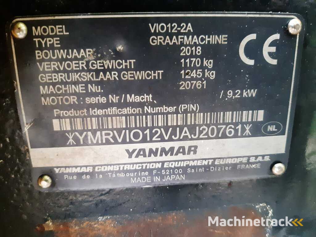 Yanmar Vio12