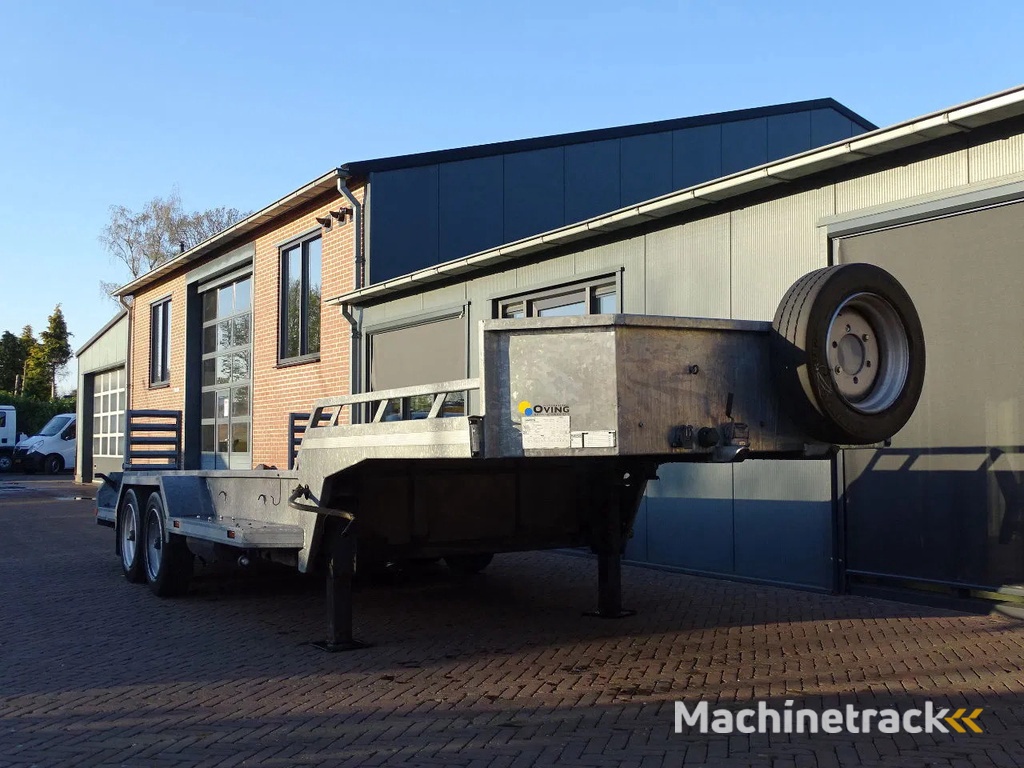 kuiper 8 Tons Be Oplegger 670x195 laadvloerhoogte 50 cm