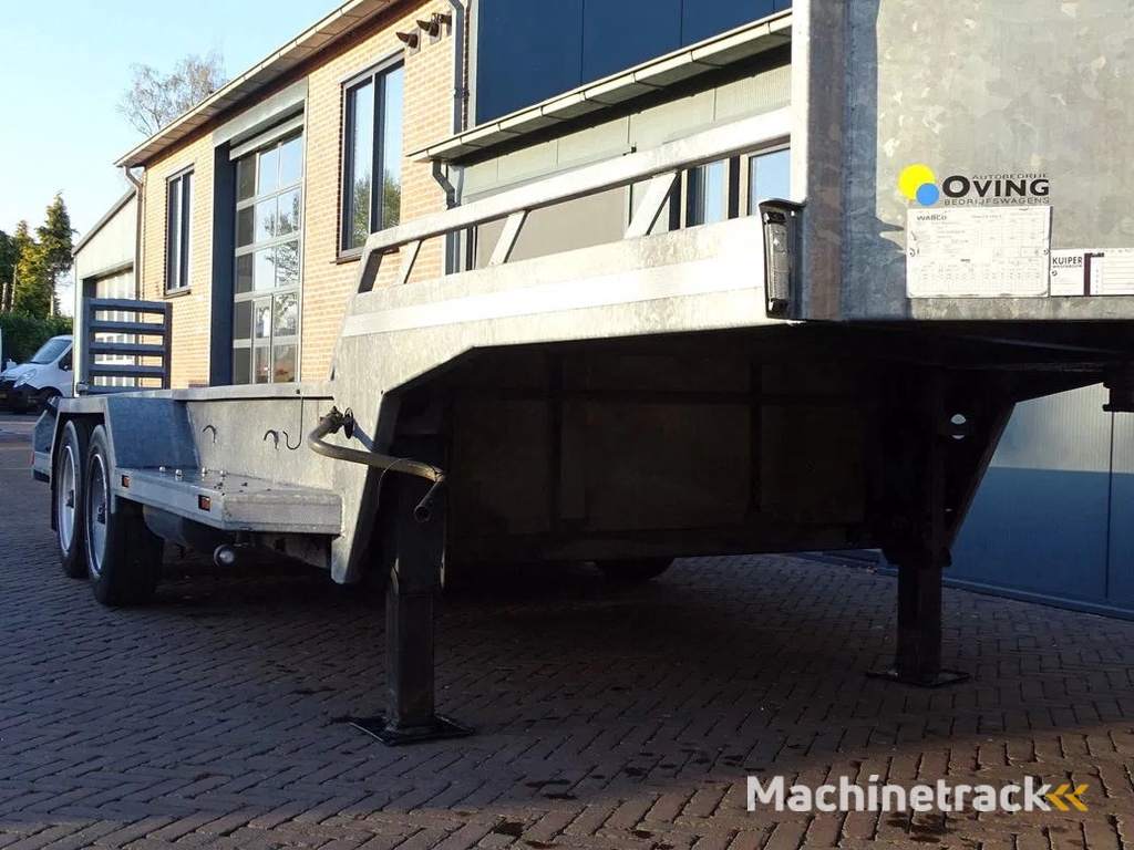 kuiper 8 Tons Be Oplegger 670x195 laadvloerhoogte 50 cm