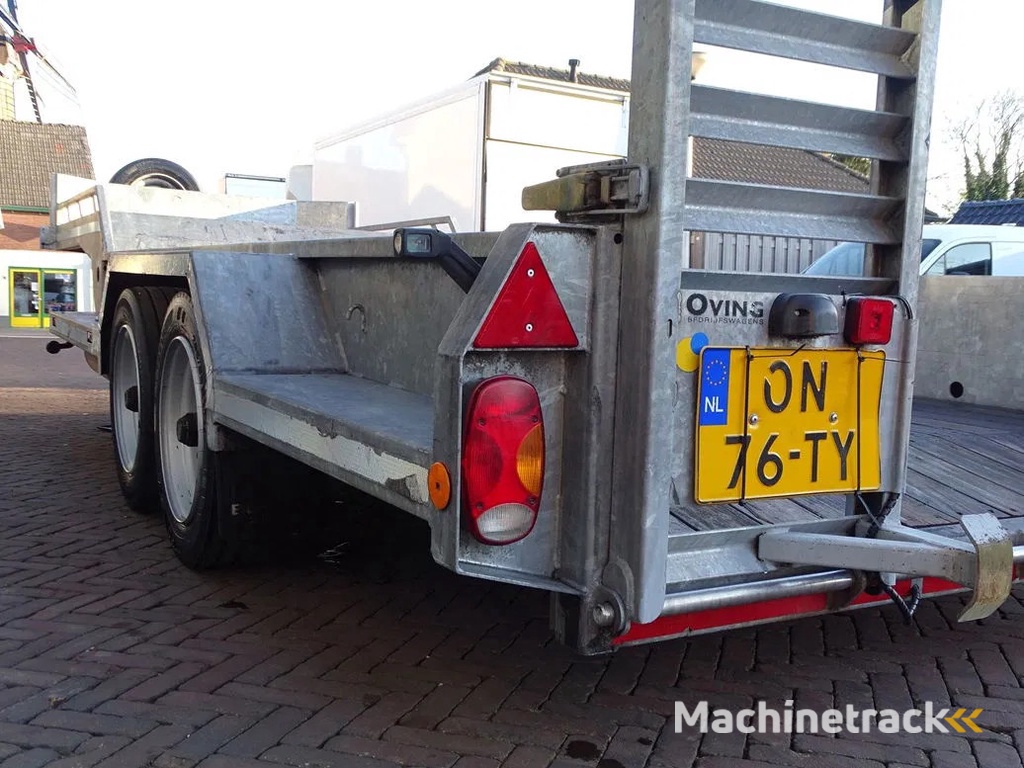 kuiper 8 Tons Be Oplegger 670x195 laadvloerhoogte 50 cm