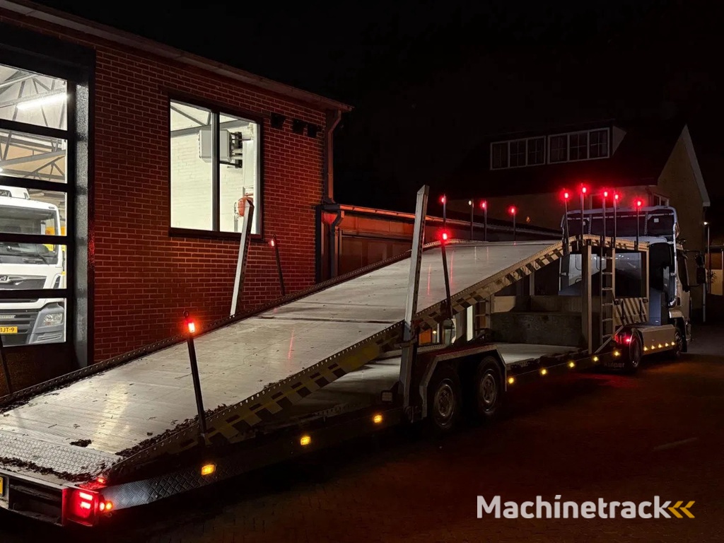 DAF LF 230 Autotransporter Showtruck 4/5 Lader 3 Seats Camera