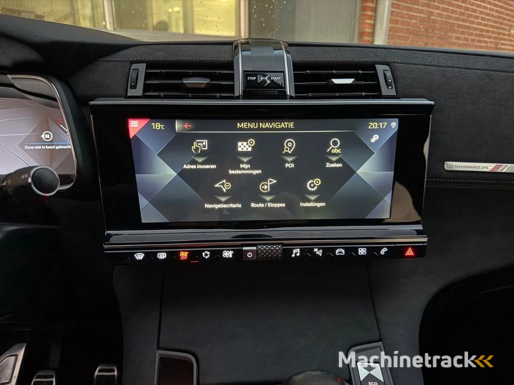 DS DS 7 Crossback DS Performance Line NL Auto 360 Cam Xenon Led Groot Navi Leder/ Alcantara Cruise Lmv Veel Opties!