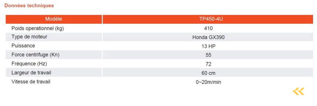 Spatmat Plaque vibrante compacteur à main 450Kg NEUVE SPATMAT TP450