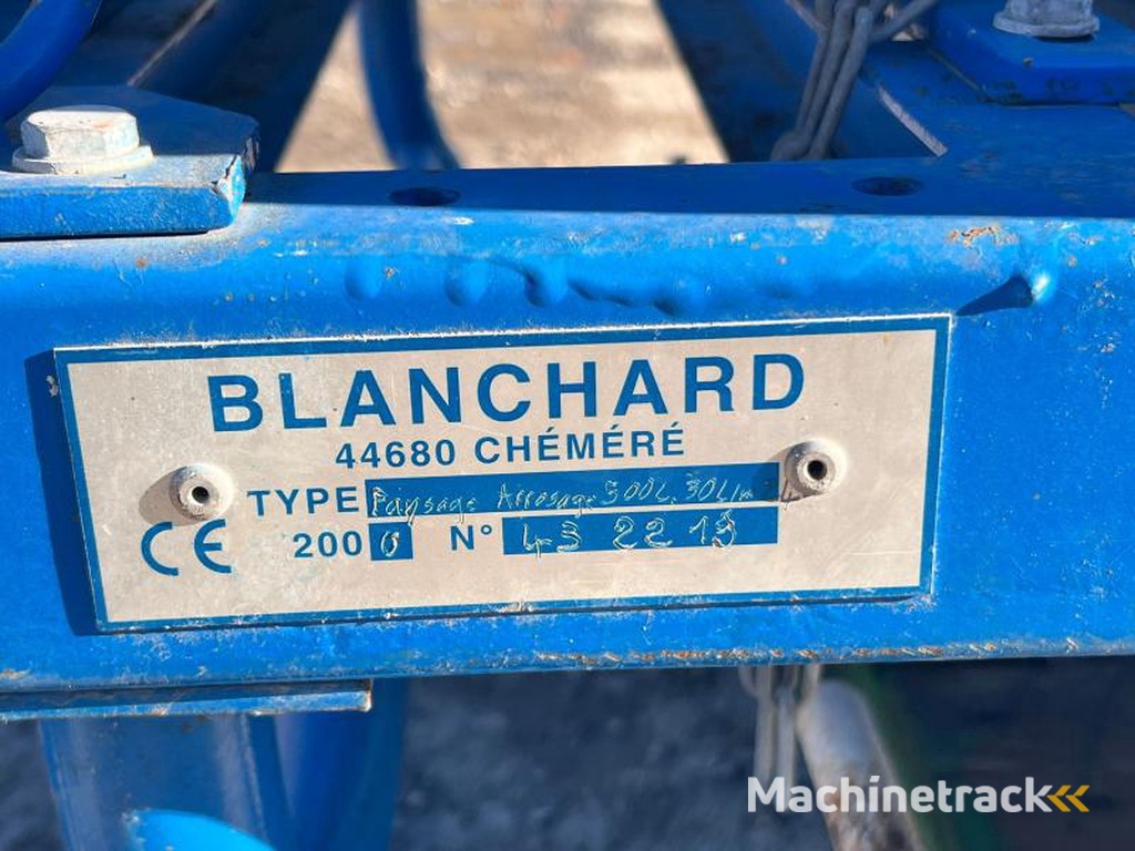 BLANCHARD CUVE D'ARROSAGE PULVERISATEUR