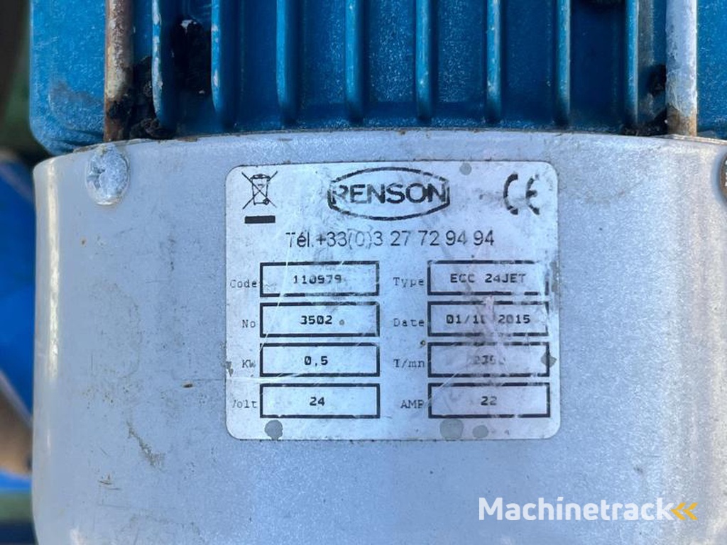 BLANCHARD CUVE D'ARROSAGE PULVERISATEUR