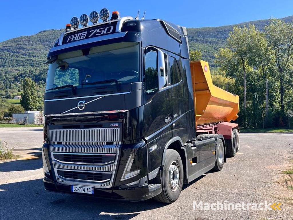 Volvo FH16-750cv-4x2-Cabine-Glob-Hydraulique