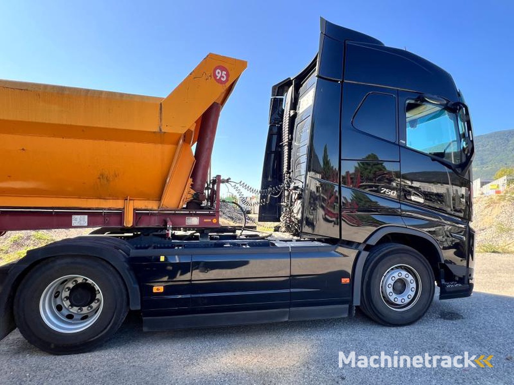Volvo FH16-750cv-4x2-Cabine-Glob-Hydraulique