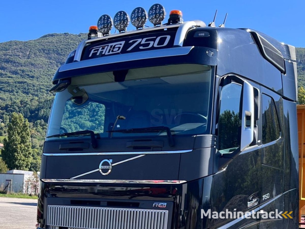 Volvo FH16-750cv-4x2-Cabine-Glob-Hydraulique