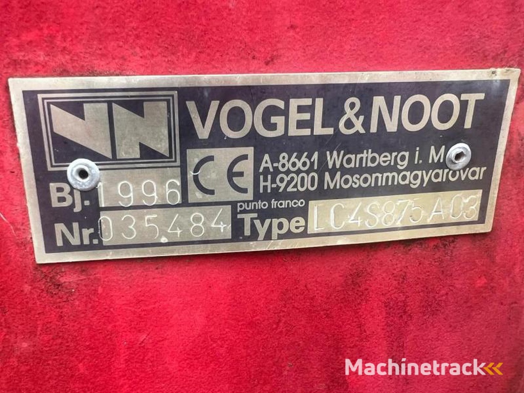 Vogel & Noot Charrue-portée-5-corps